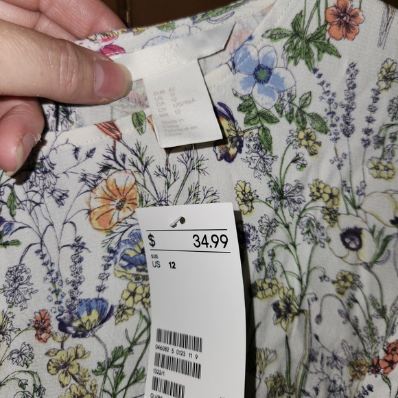 H&M Floral Mini Dress - Multicolor - Picture 1 of 7